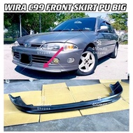WIRA SATRIA PUTRA C99 SPEC Front Skirt Lip+Towing CAP DEPAN FOR STANDARD LIP WIRA OEM BUMPER SPOILER
