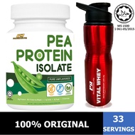 Pharmanutri Pea Protein Isolate 1kg, 33 ser(Unflavor) 80% Protein By Weight - Vegan Protein Myprotei