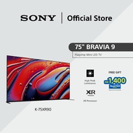 Sony 75" BRAVIA 9 | Flasgship Mini LED | QLED | XR Processor | 4K Ultra HD | 120Hz | Smart TV (Googl