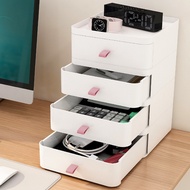 Stackable Plastic Desk Organizer Storage Cabinet Drawer Cosmetics Makeup Stationery Toys Organizer Office Accessories File Shelf