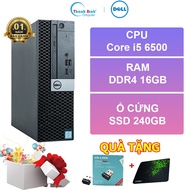 Dell Optiplex 7050 SFF (CPU Core i5 6500-RAM 16GB-SSD 240G) -