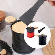 Treeling Multipurpose Cheese Melting Pan With Heat Resistant Handle And Scrapers Portable Grills Acc