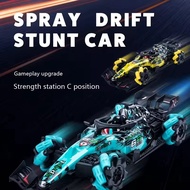 Kf25 F1 Rc Car Spray Drift Stunt Formula Car Gesture Sensing Remote Control Drifting Four-Wheel Driv