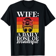 Wife A Daily Dose Of Wonderful Wife T-Shirt