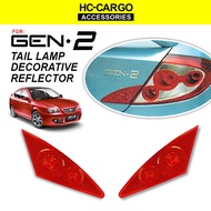 Proton Gen 2 GEN2 Persona (2004-2012) Tail Lamp Light Rear Reflector Cover Decorative Car Accessorie