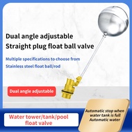 Stainless float valve 1/ 2 3/ 4 float valve for water tank automatic Float Ball Valve
