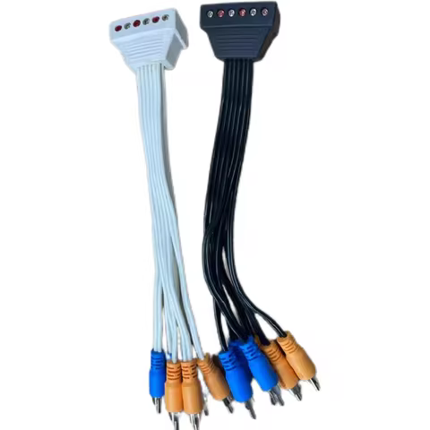 Original plug contact cables for Bose 520/525/535 audio sound speaker replacement 5-channel speaker 