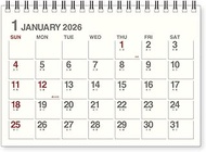 etranger di costarica 2026 Desktop Calendar, B6, Ivory, 5.0 x 7.2 inches (128 x 182 mm) CLT-G-01 EDC