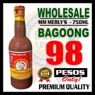 Best Selling Boneless Bagoong MM MERLY'S 750ML