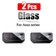 2SLL สำหรับ Asus ROG Phone7 Phone 3 4 5 6 7สุดยอด5G Zenfone 8กล้องมืออาชีพพับ Phone6กระจกเทมเปอร์ฟิล์มบางอุปกรณ์ป้องกันเลนส์ (2ชิ้น)