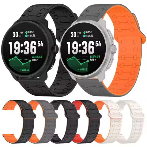 22mm Magnetic Loop Watch Band Bracelet For SUUNTO Race 2/VERTICAL/Ocean/RACE Run/RACE S/5 9 PEAK PRO