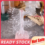 [YH] 1 Set Acrylic Spiral Nails Display Shelf Exquisite