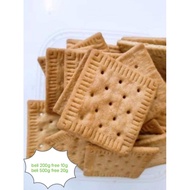 (BISKUT TIMBANG) 200G - 500G BISKUT TAWAR KERAS KECIL / BISKUT MAYAT KECIL / BISKUT SODA KECIL KERAS