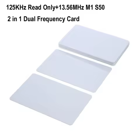 RFID Dual Frequency 125KHz EM4100 Read Only and 13.56Mhz M1 Classic S50 Blank card