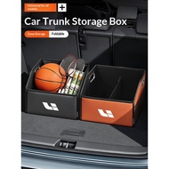 Car Trunk Storage Box Organizer Car Cargo Boot Tools Storage, For LEADING IDEAL Li Auto L6 L7 L8 L9 