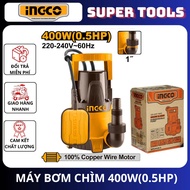 INGCO Submersible pump 400W 0.5HP SPC4008