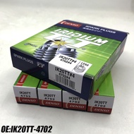 4 Chiếc Bugi Điện Iridium Kép Denso IK20TT-4702 IK20TT 4702 Phù Hợp Cho Chevrolet Toyota Caldina Aud