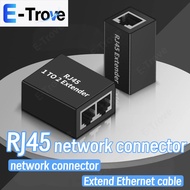 1 to 2 Dual Head RJ45 to RJ45 Long-distance Transmission Network Splitter RJ45 Ethernet Splitter Ada