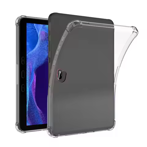 Case for Samsung Galaxy Tab Active Pro/Active4 Pro 10.1" Shockproof TPU Silicone Soft Leather Protec