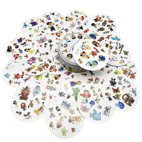 Discover the difference card games tin box borad games for kids Intelligent Parent-child party game 