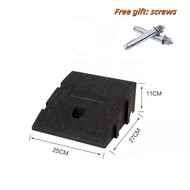 Rubber Ramp /Wheel chair Rubber Ramp Heavy Duty HxW 7/16cm*Height 25cm*Length 5/11/9cm*Height 50cm*L