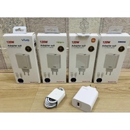 120W Type C Charger [fast charging super fast/ super vooc/ turbo fast charging ] fast charging