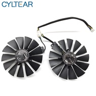 2Pcs/lot FDC10M12S9-C 12V 0.25AMP 95mm VGA Fan For ASUS STRIX DUAL RX 580 O4G RX580 O8G Gaming 4PIN 