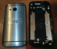 全新原裝 HTC ONE M8 mini 電池蓋 後蓋 背蓋 總成 鐵灰色