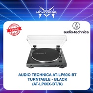 AUDIO TECHNICA AT-LP60X-BT TURNTABLE - BLACK