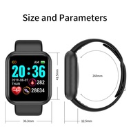 【6 Colors】Y68 Smart Watch Strap Silicone Wristwatch Replaceable Soft TPU Waterproof Straps Bracelet 