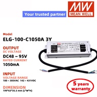 MEAN WELL ELG-100-C350A ELG-100-C500A ELG-100-C700A/100-C1050A/100-C1400A 3Y Switching Power Supply 
