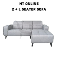 HT ONLINE L Shape Sofa Set 3 Seater Sofa Sofa Set for Living Room Ready Stock