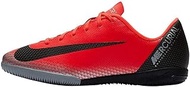 Unisex Vaporx 12 Academy GS Cr7 IC Football Boots, Red (Bright Crimson/Black-Chrome-Da 600), 36 EU, 