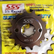SSS Racing Gear Front 415 MEGA PRO TIGER CB150 R CBR 150 VERZA GTR 150 SONIC NEW CRF150 CBR 150 2019