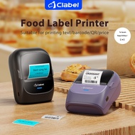 CLABEL 221B Sticker Printer, Mini  Printer Portable, Label Printer For Food Label Sticker, Barcode S