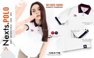 NEXTS POLO เสื้อโปโลหญิง NEXTS NXP-001 เสื้อนวัตกรรมใหม่ป้องกันรังสียูวี และแอนตี้แบคทีเรียไม่มีกลิ่