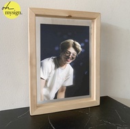 Terlaris Wooden Floating Frame Photo Custom Hadiah Gift Akrilik Cetak FotoFrame - A5 Elegan