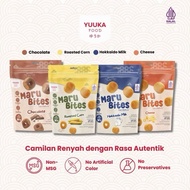 Yuuka Maru Bites Japanese Crispy Snack 50g | Healthy Snacks No MSG | Halal | 4 Snack Flavoredpilihan