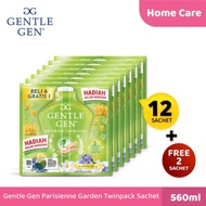 Deterjen Gentle Gen Parisienne Garden Twinpack Sachet | Deterjen Cair