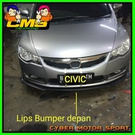 Civic FD front bumper lips. Civic FD front bumper lips. Civic winglet