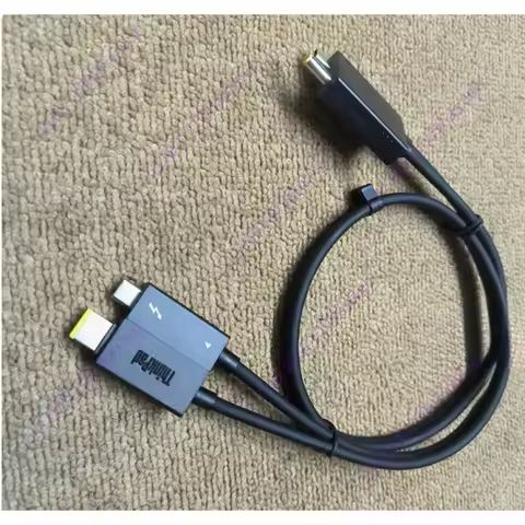FOR Lenovo ThinkPad Thunderbolt 4 WorkStation Dock Split Cable 0.7m 5C11B64632