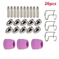 【SUFA】26PC AG60 SG55 Consumables SG-55 AG-60 cutting torch parts for Plasma Cutter