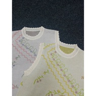 Velora knit vest - (women's knitted vest, women's knitted vest, women's vest, knitted vest, contempo