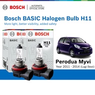 Bosch Halogen Headlight Bulb for Perodua Myvi (55W) H11