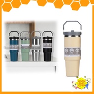 890ML Portable Handle Tumbler 304 Stainless Steel Cups Kids Korean Tumbler Hot Cold Cup Thermos Cup 