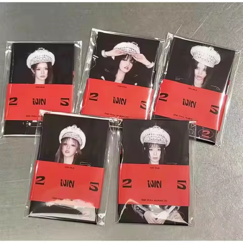 1pack I-DLE Superlady Random Cards 2nd Album Photocard MIYEON MINNIE Lucky Draw Photocard SOYEON YUQ