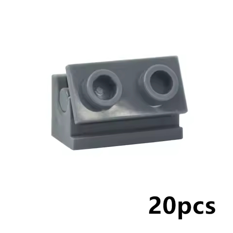 20Pcs High-Tech Building Blocks 3937 3938 Parts Hinge Brick 1 x 2 Base Top Thin Plate Model Educatio