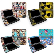 Nintendo New 3DS LL Game Console Full Body Stickers Cool Colorful Film Personality Stickers Anti-Scratch New Junior Game Machine DIY Stickers