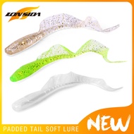 Curly Tail Lure Soft Bait Bionic Bait Sea Fishing Boat Fishing Root Fishing Lure Bait Soft Worm Fake