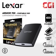 Lexar 2TB ARMOR 700 IP66 ProRes Recording USB 3.2 Portable SSD - LAR700X002T-RNBNG